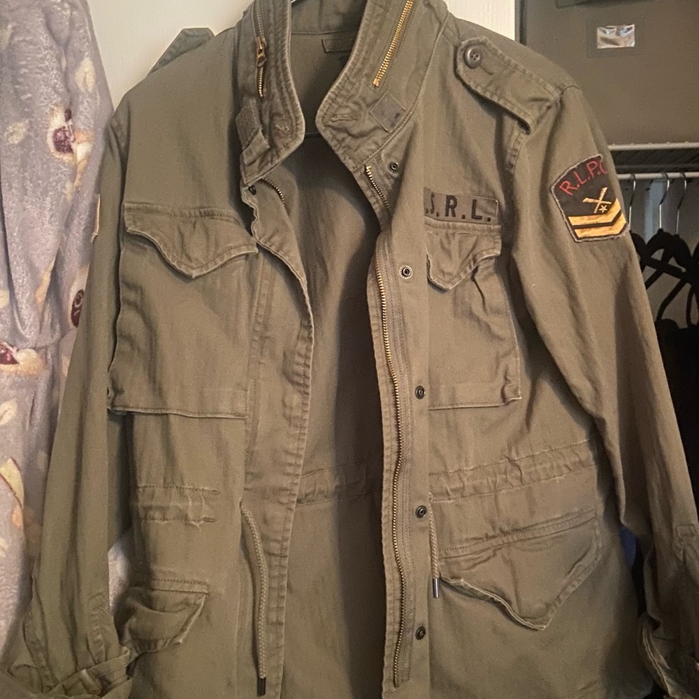 Polo Ralph Lauren green army jacket